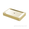 China Square Soap Dish Holder Chrome Manufactory